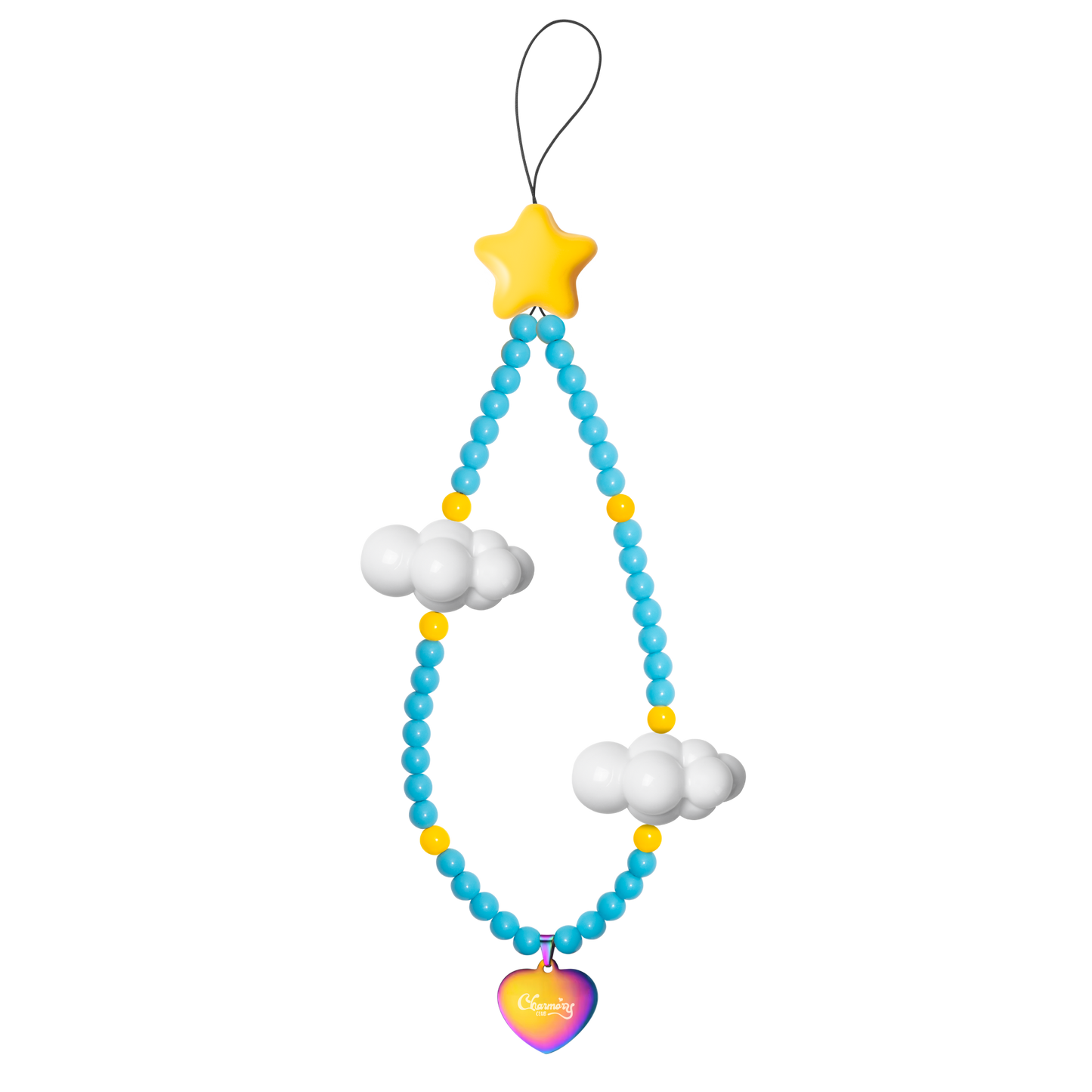 Two-Tone Bead Sling - Sky Edition