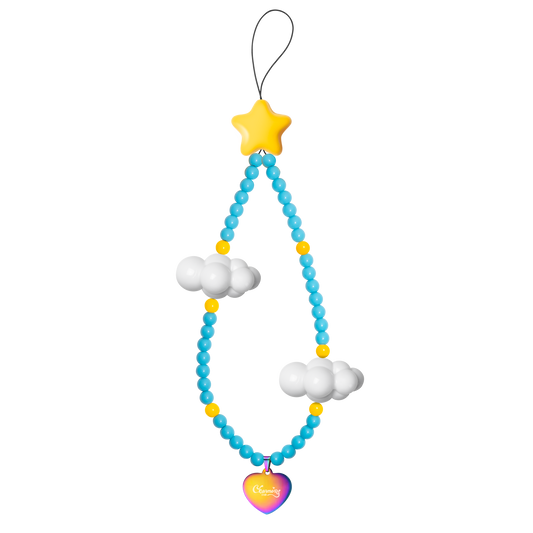 Two-Tone Bead Sling - Sky Edition